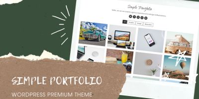 Simple Portfolio WordPress Theme