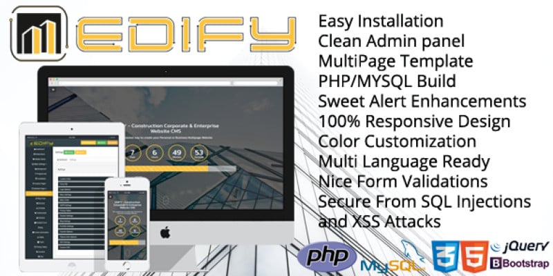 EDIFY - Corporate And Enterprise Website CMS