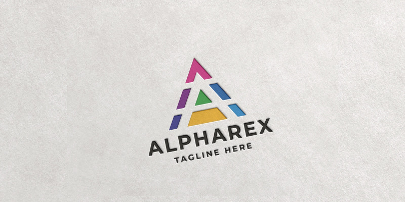 Alpharex Letter A Logo