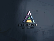 Alpharex Letter A Logo Screenshot 1