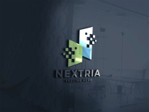 Nextria Letter N Logo Screenshot 1