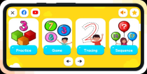 Learn Number 123 Kids Game - Flutter Android App Screenshot 3