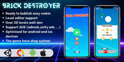 Brick Destroyer Unity Project