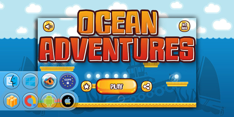 Ocean Adventure Buildbox Template