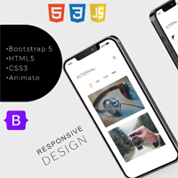 Alterna - Responsive  Animated HTML5 Template