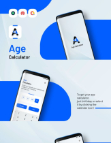 Age Calculator - Android Source Code Screenshot 1