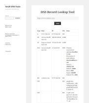 10 Small DNS Tools WordPress Theme Screenshot 2