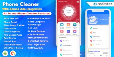Phone Cleaner -  Android Source Code