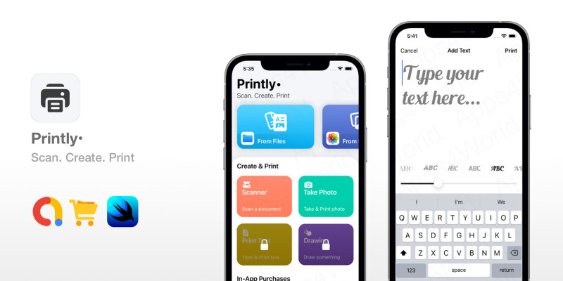 Printly - Smart Printing from iPhone SwiftUI