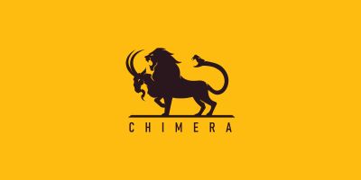 Chimera Beast Logo Template