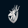 Deer Head Creative Logo