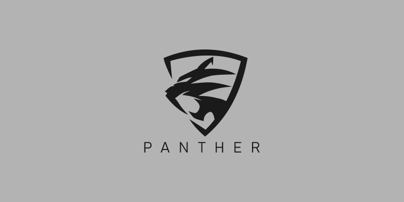Panther Fast Creative  Logo