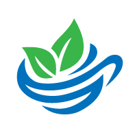 Refresh Food Drink Juice Coffee Logo