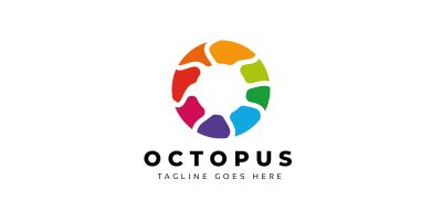 Octopus Colorful Logo