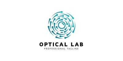 Optical Lab O Letter Logo