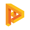 P Letter 3D Logo