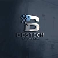 Bestech Letter B Logo