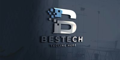 Bestech Letter B Logo