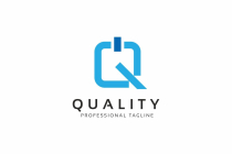 Quality Q Letter Tech Logo Screenshot 1