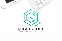 Q Letter Atom Logo Screenshot 1