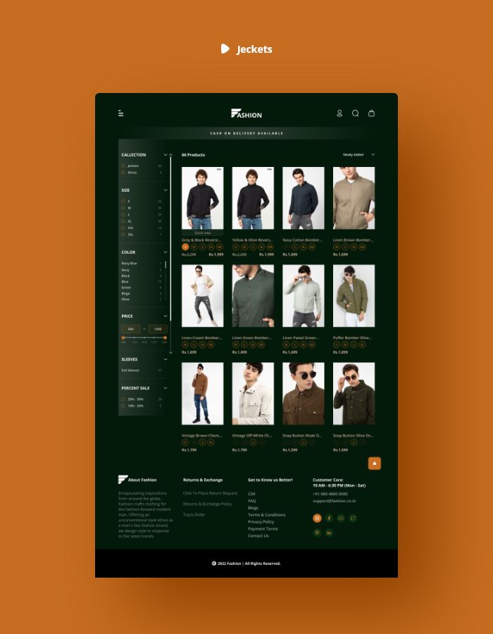 Fashion - eCommerce Websites UI Figma by Npsofttech | Codester