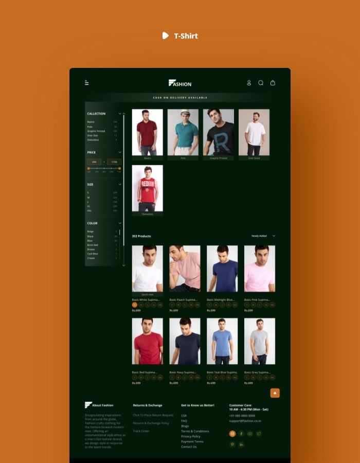 Fashion - eCommerce Websites UI Figma by Npsofttech | Codester