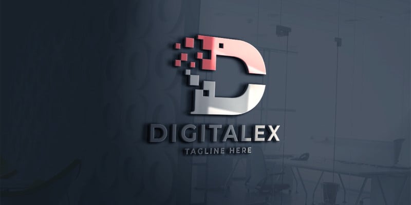 Digitalex Letter D Logo