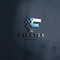 Fixatex Letter F Logo