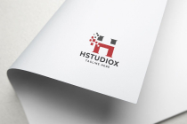 Hstudiox Letter H Logo Screenshot 1