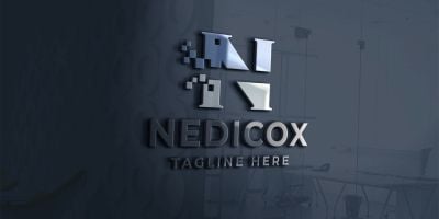 Nedicox Letter N Logo