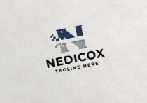 Nedicox Letter N Logo Screenshot 2