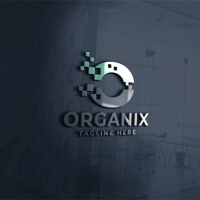 Organix Letter O Logo