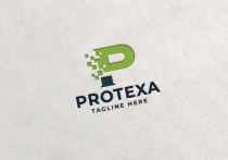 Protexa Letter P Logo Screenshot 2