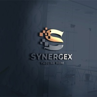 Synergex Letter S Logo