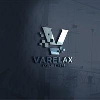 Varelax Letter V Logo