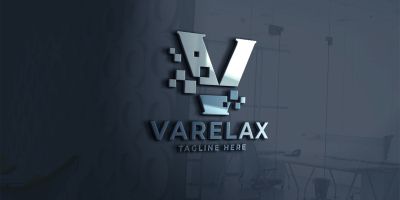 Varelax Letter V Logo
