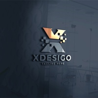 Xdesigo Letter X Logo