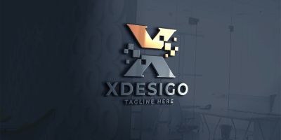 Xdesigo Letter X Logo