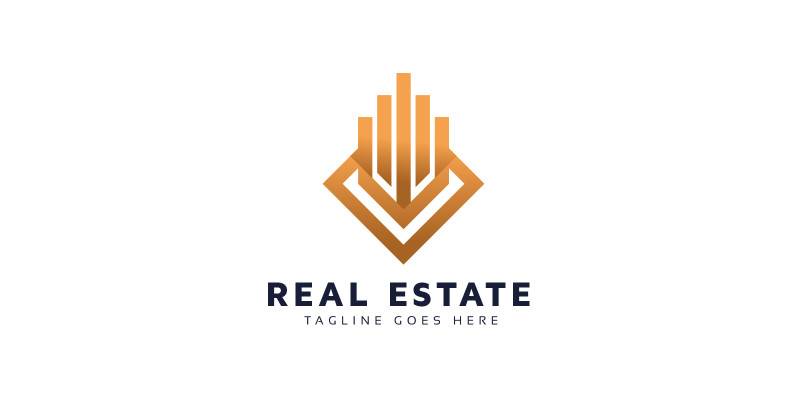 Real Estate Building Logo Template