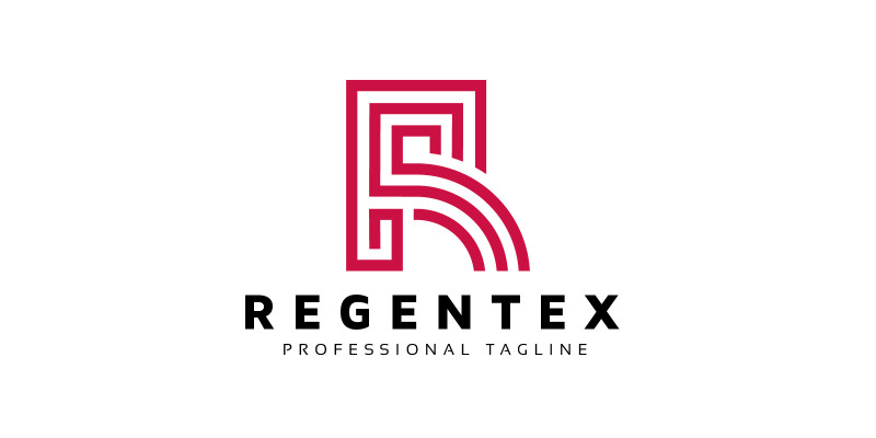Regentex R Letter Logo