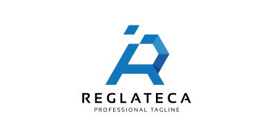 Reglateca R Letter Logo