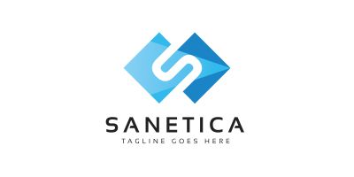 Sanetica S Letter Logo