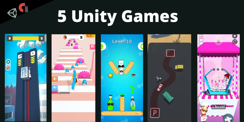 5 Unity Games  Bundle 