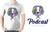 Human Tongue Microphone Podcast Logo Screenshot 1