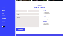 Nihory - Personal Portfolio Website Template Screenshot 6