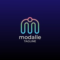 Modalle Letter M Logo