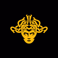 Medusa Gorgon Head  Logo