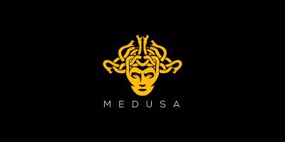 Medusa Gorgon Head  Logo