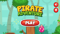 Pirate Adventure Buildbox Template Screenshot 1