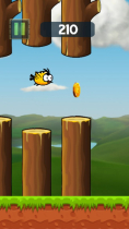 Flying Bird Game - Buildbox Full Project Screenshot 23